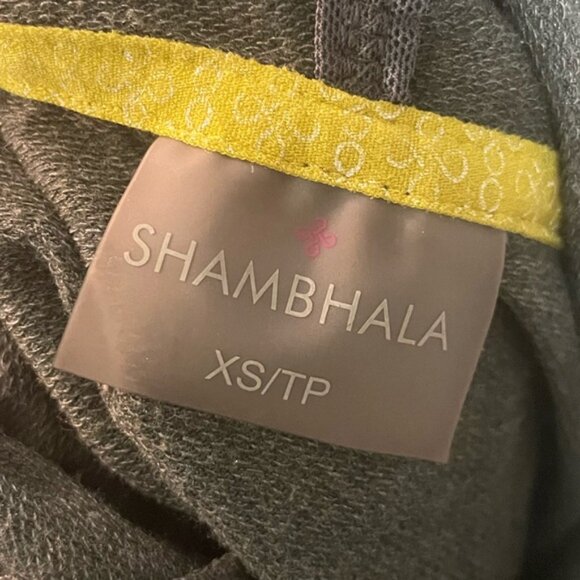 Shambhala Cowl Neck Women's Olive Green Pullover Hoodie Size XS - Picture 8 of 8